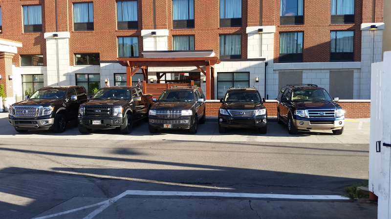 Illustration for article titled Valet lot at the nearest hotel to campus...